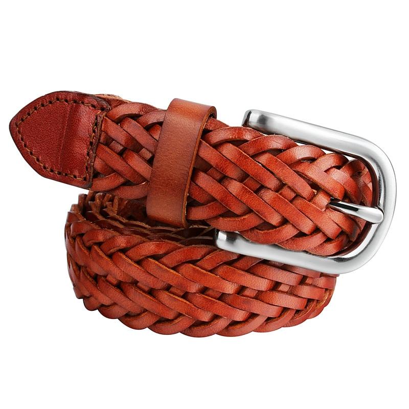 Lorenzo Braided Leather Belt GR 