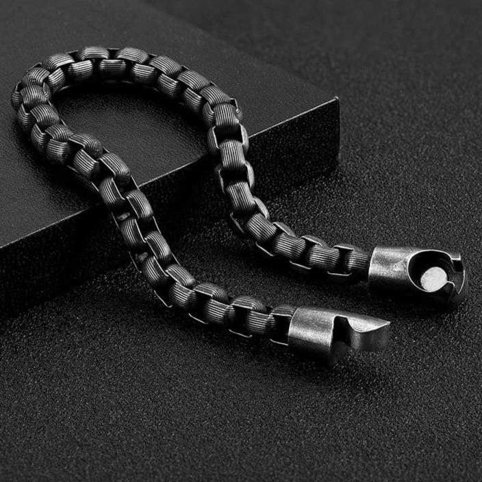 Magnus Stainless Steel Chain Bracelet GR 