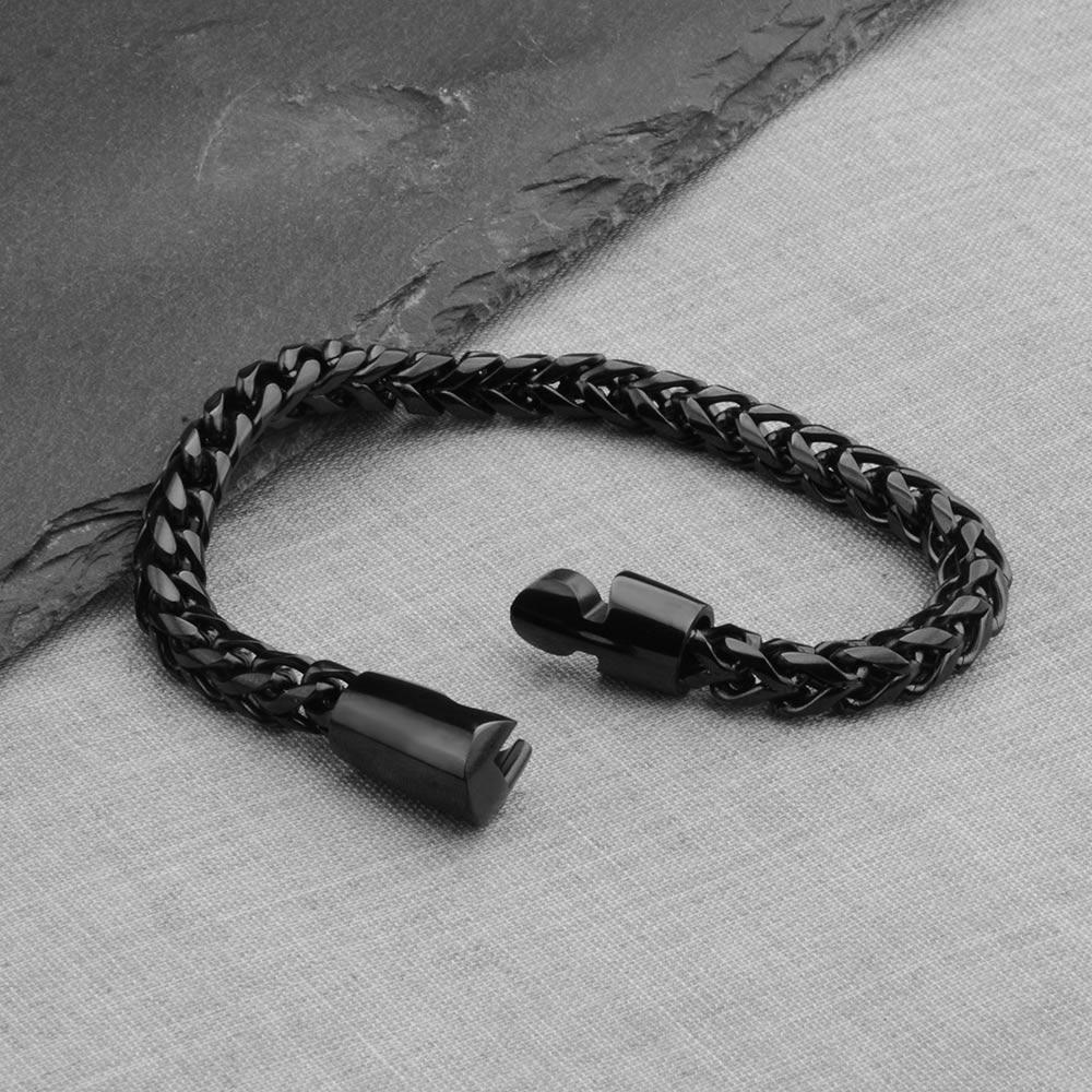 Magnus Stainless Steel Polished Cuff Bracelet GR 
