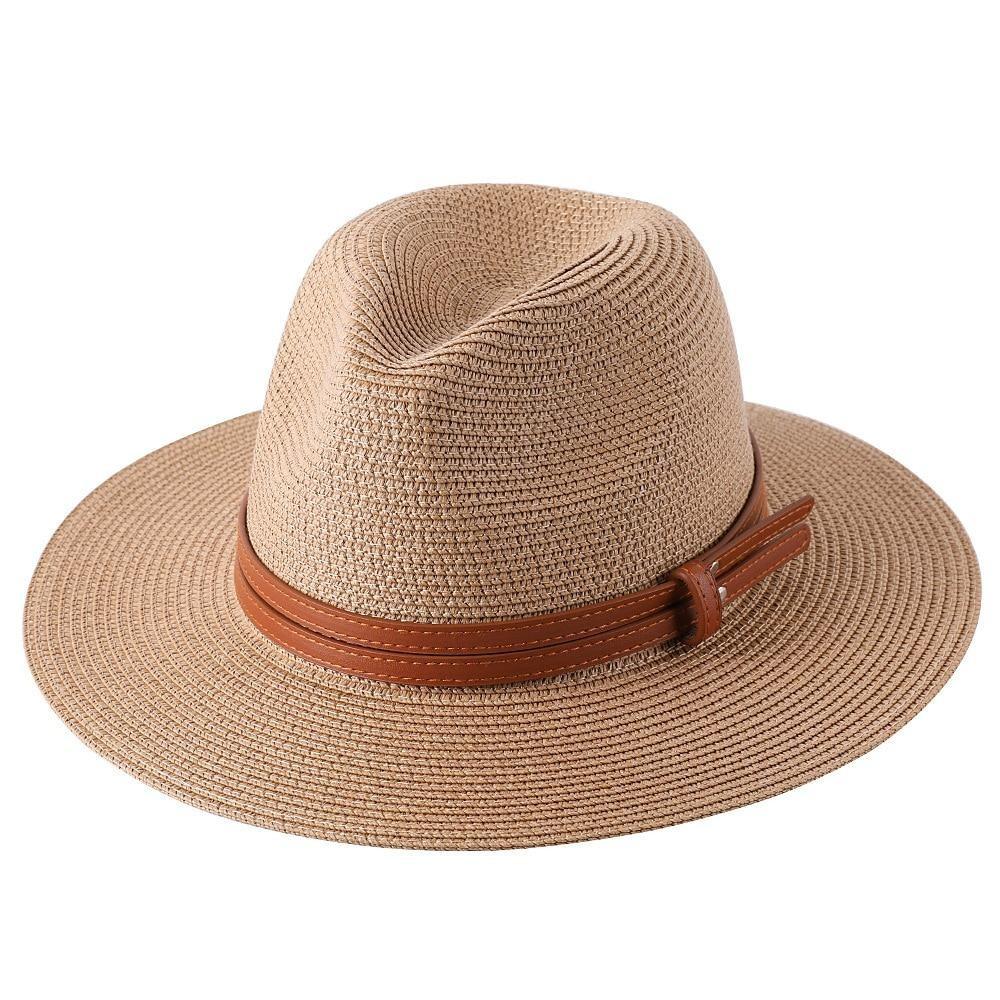 Malaga Panama Hat With Leather Band GR 