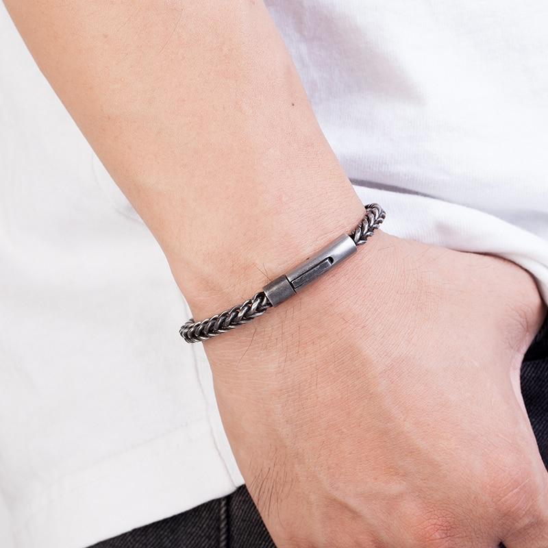 Mattias Stainless Steel Chain Bracelet GR 
