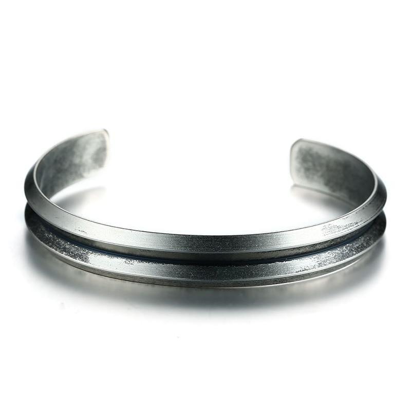 Nicklas Stainless Steel Cuff Bracelet GR 