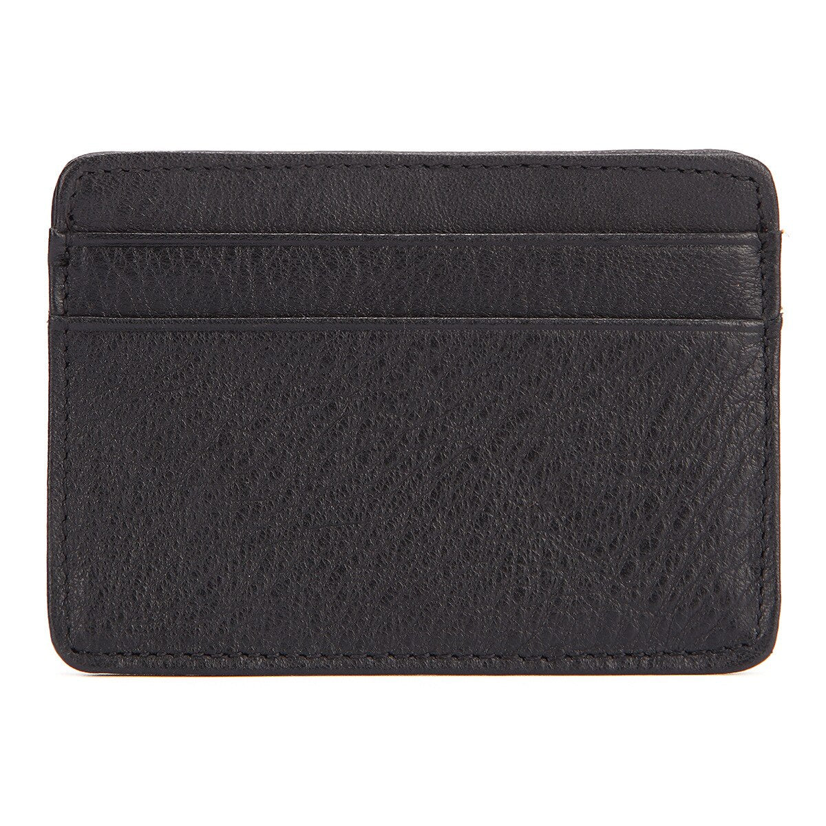 Noah Ultra Slim Minimalist Cowhide Leather Card Holder GR 