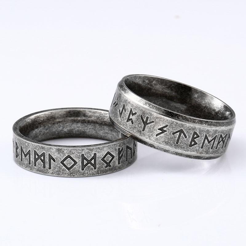 Odin Viking Rune Ring GR 