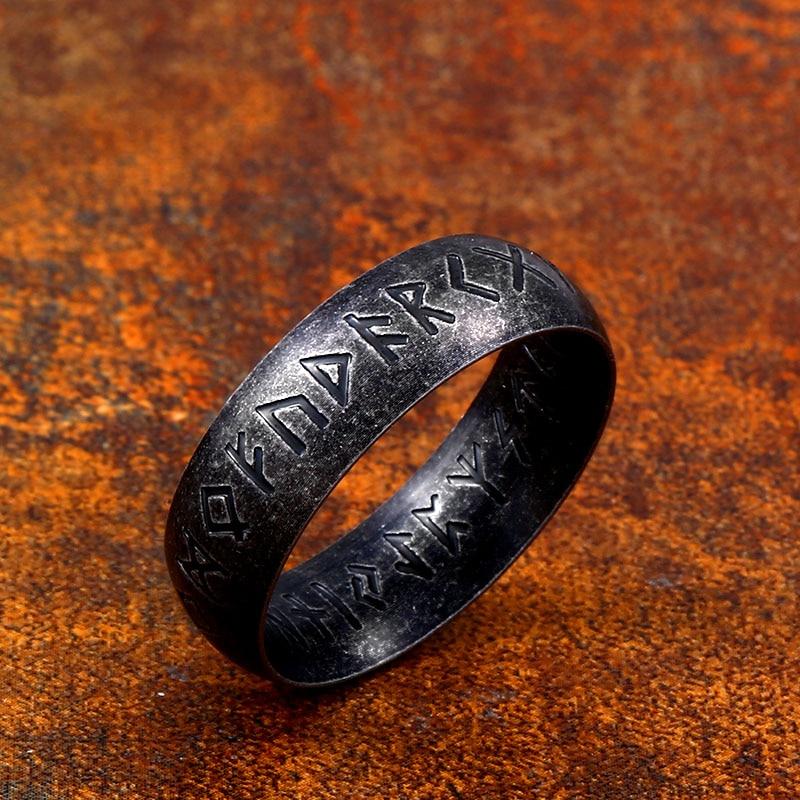 Olaf Viking Rune Ring GR 