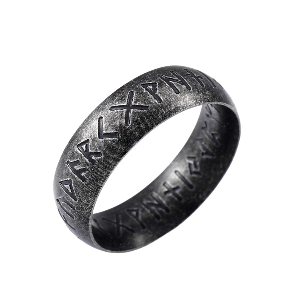 Olaf Viking Rune Ring GR 7 8 mm 