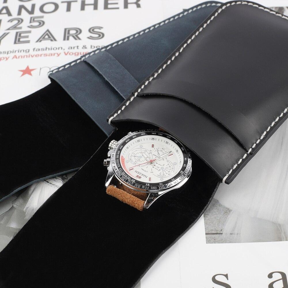 Oscar Leather Single Watch Travel Case GR 