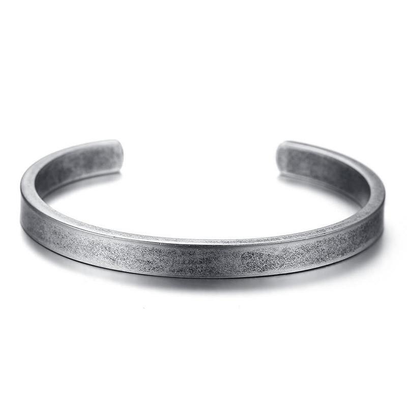 Oscar Stainless Steel Cuff Bracelet GR 