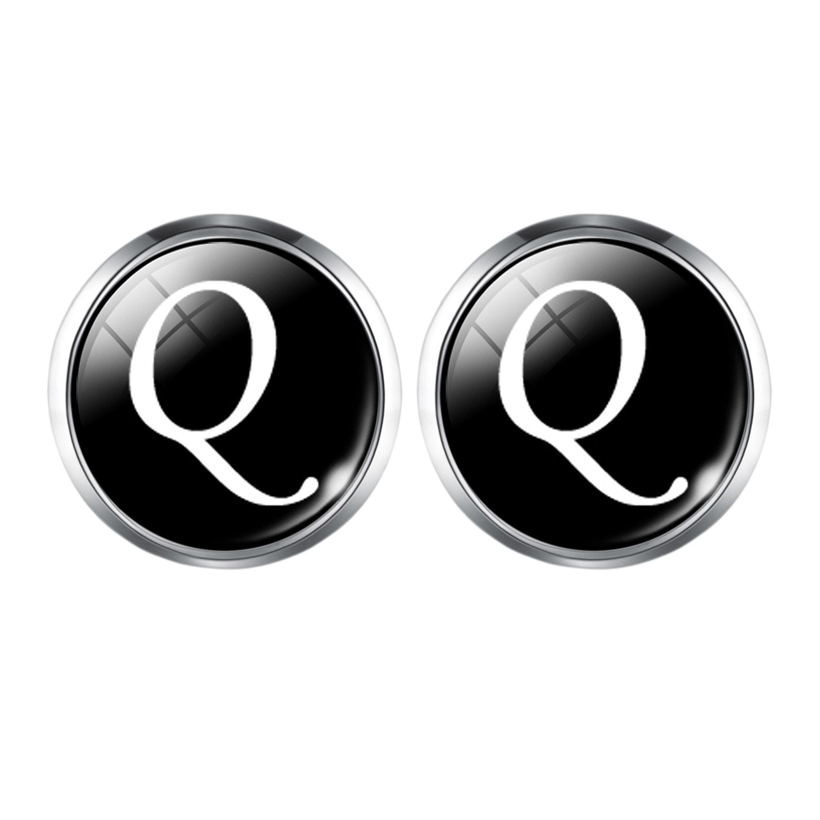 Personalized Monogram Cufflinks GR Q 