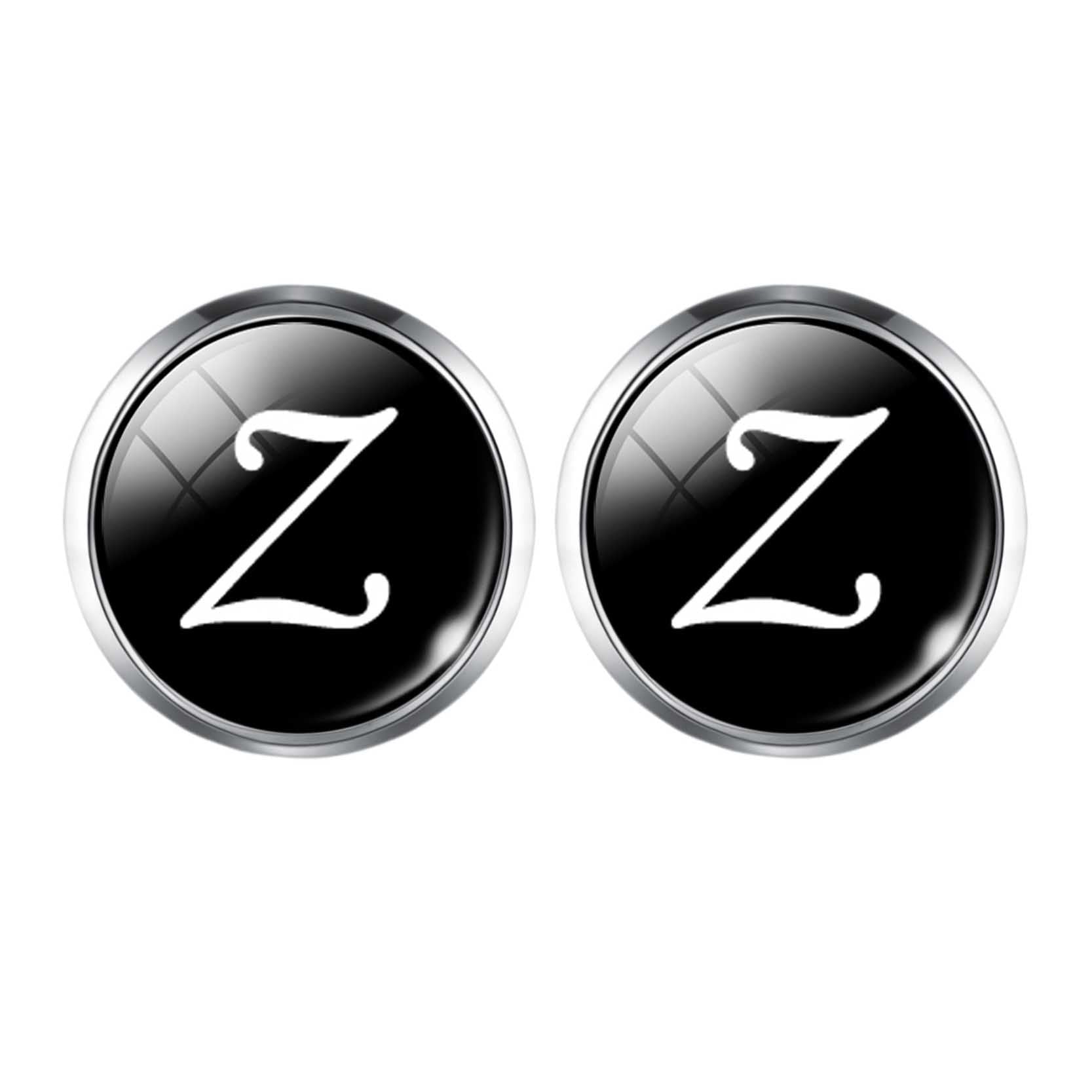 Personalized Monogram Cufflinks GR Z 