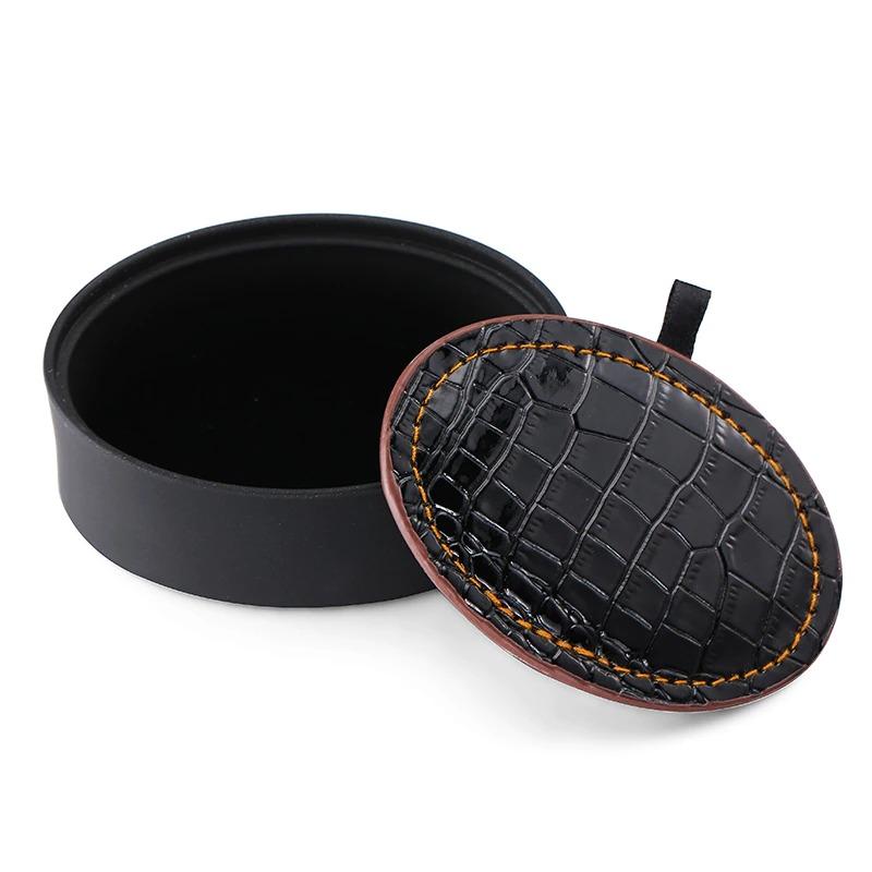 Pietro Black Leather Jewelry Gift Box for Cufflinks GR 