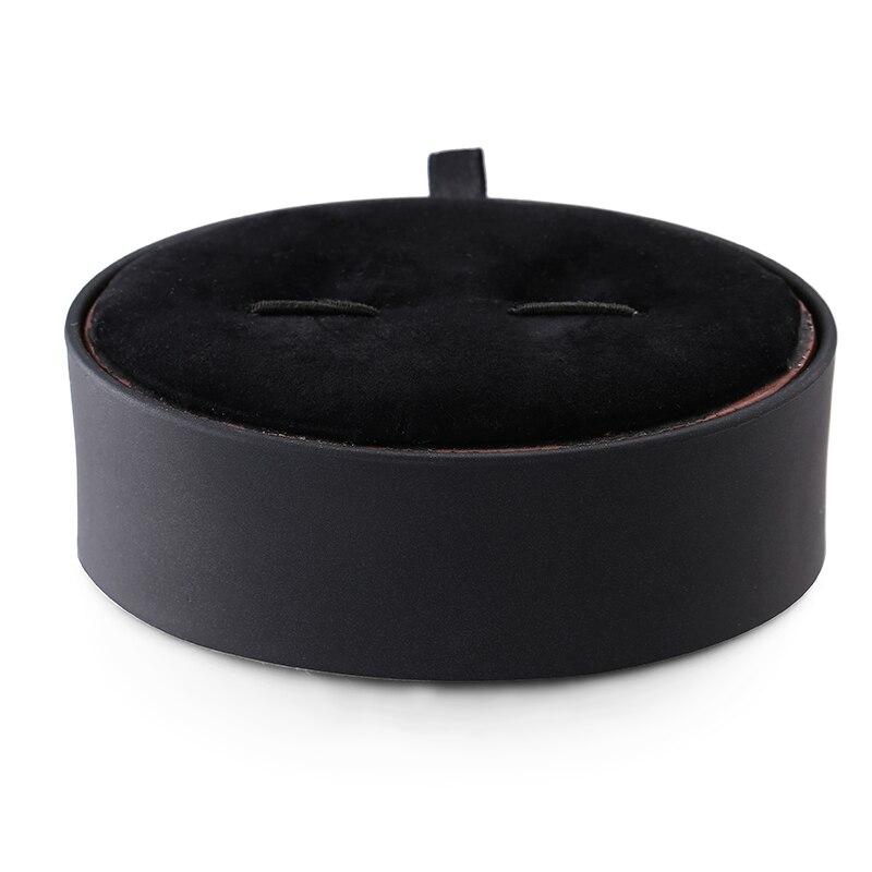 Pietro Black Leather Jewelry Gift Box for Cufflinks GR 