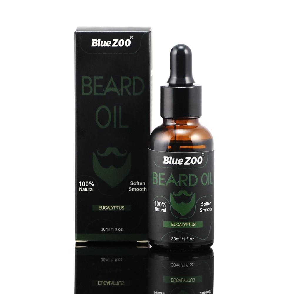 Premium Beard Oil and Softener Blue Zoo Eucalyptus 