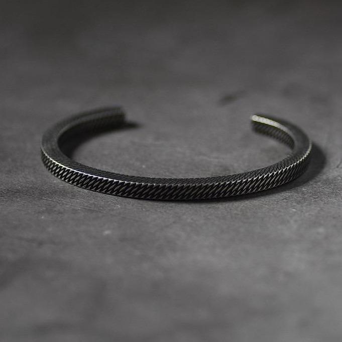 Remus Vintage Stainless Steel Cuff Bracelet GR 