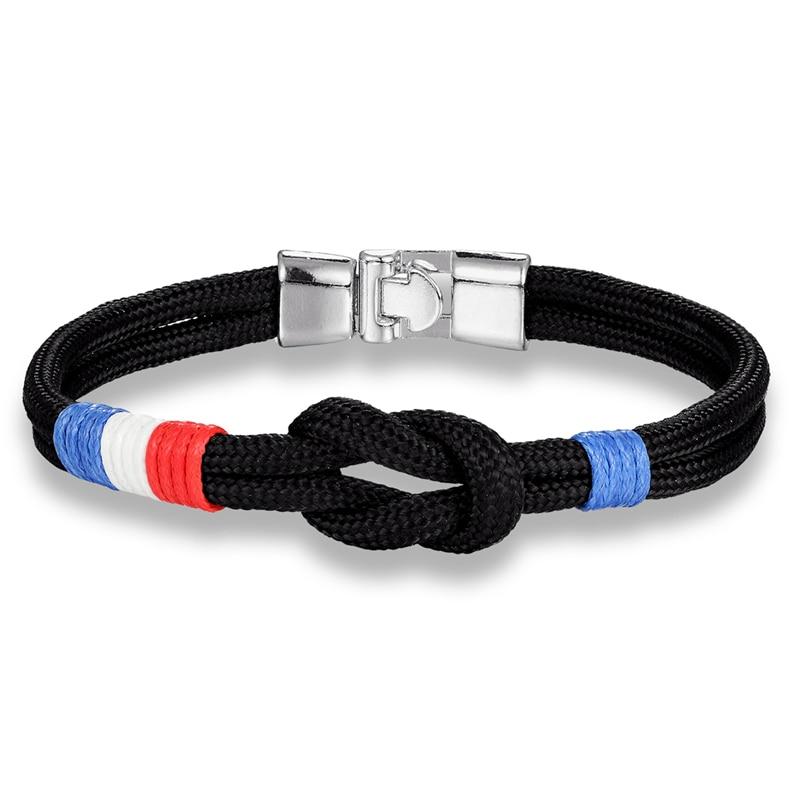 Saint-Tropez Infinity Knot Bracelet GR Black 