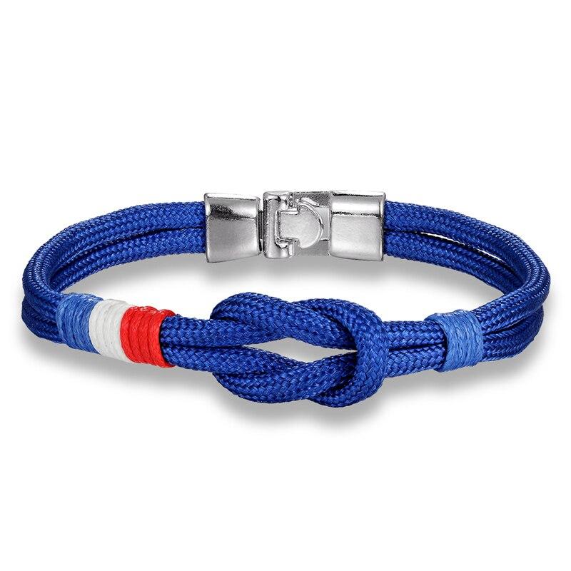 Saint-Tropez Infinity Knot Bracelet GR Blue 