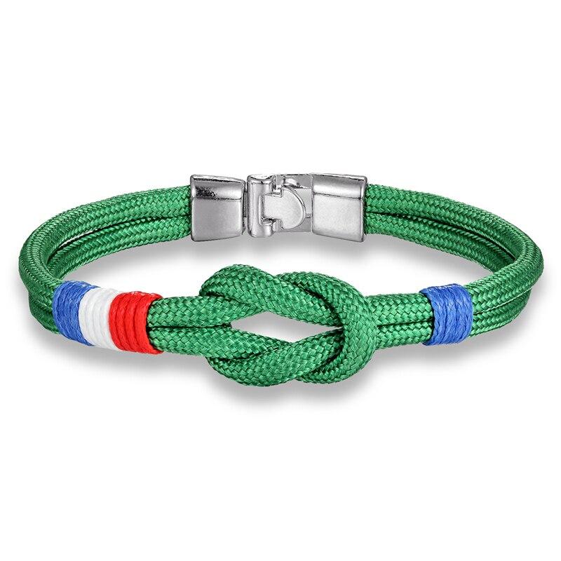 Saint-Tropez Infinity Knot Bracelet GR Green 
