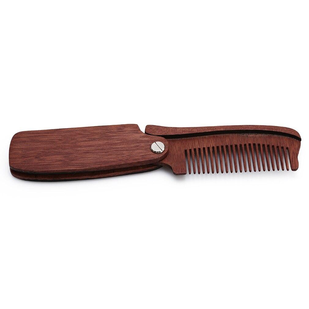 Sandalwood Folding Beard Comb 