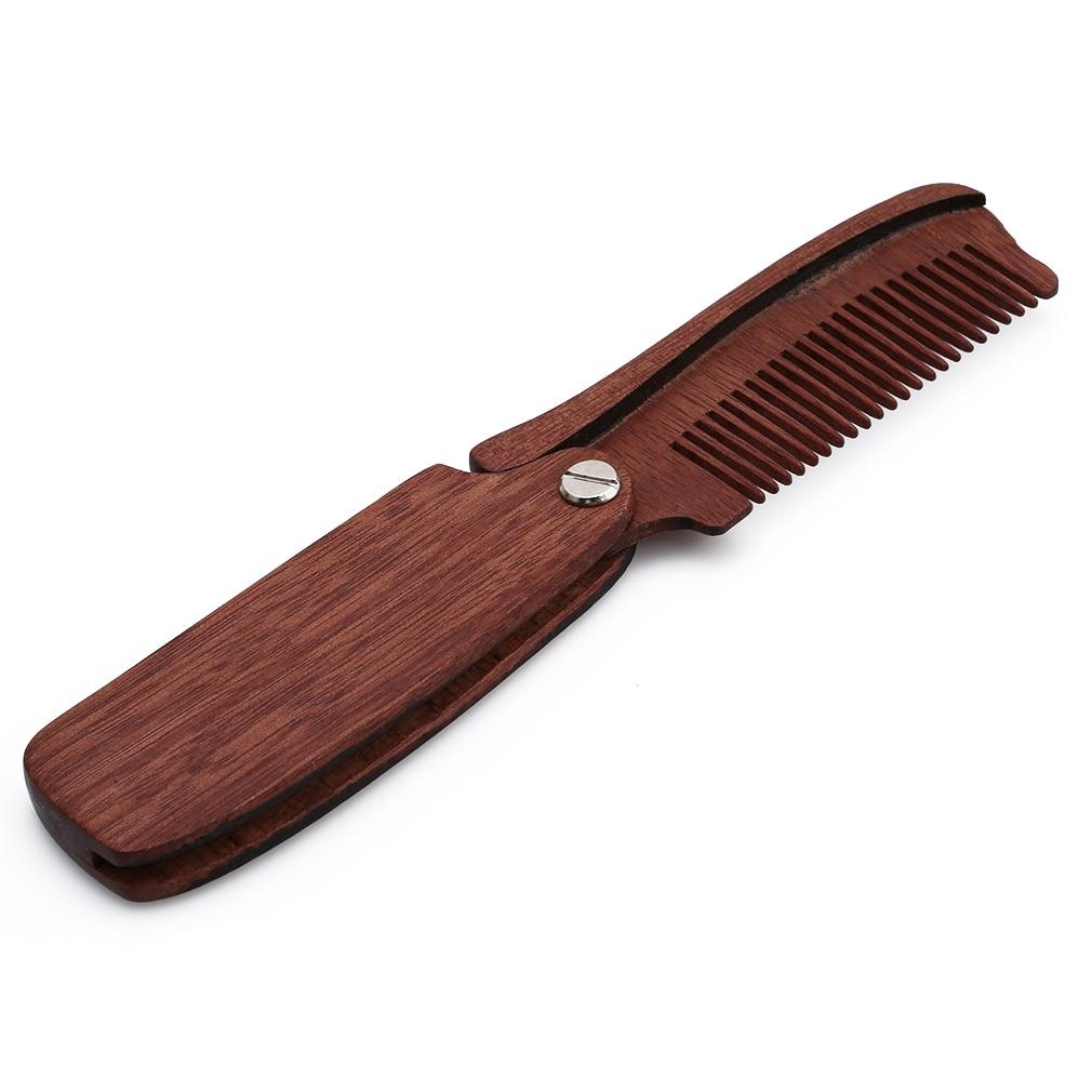Sandalwood Folding Beard Comb 