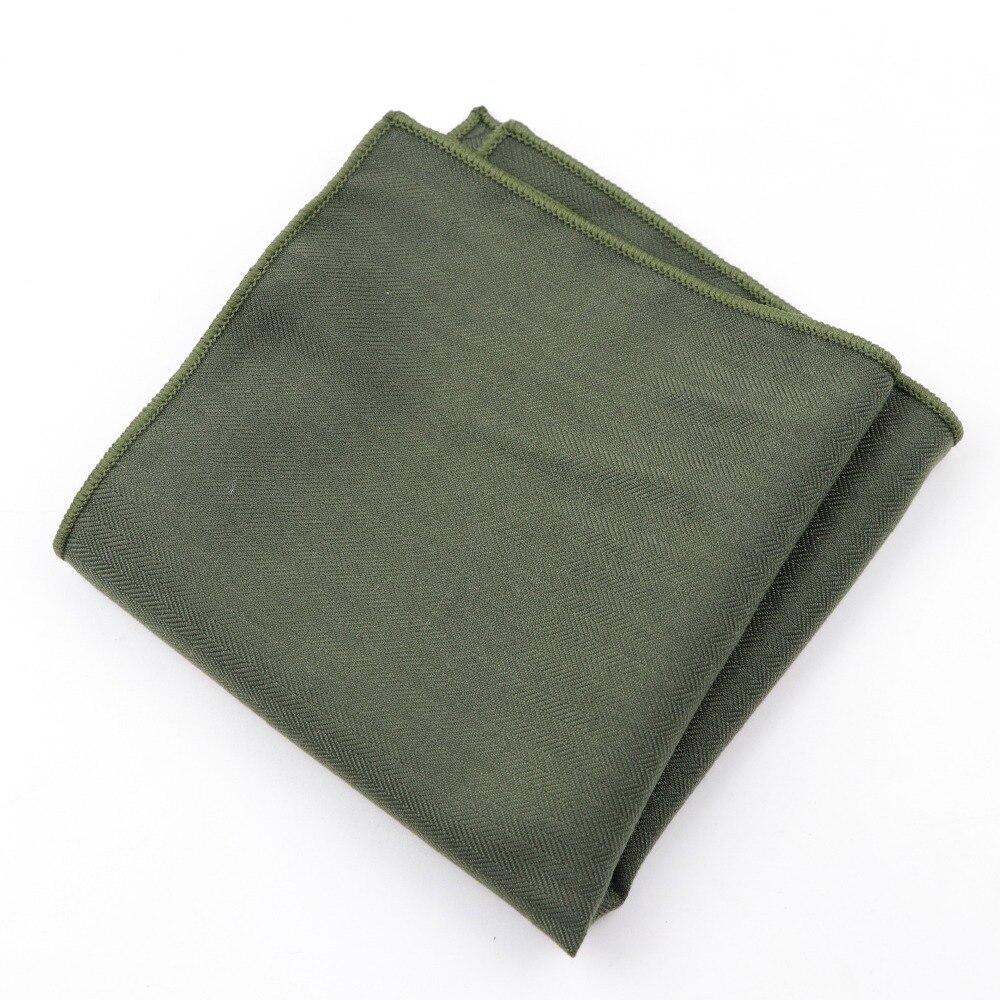 Solid Colour Cotton Handkerchief GR Green 