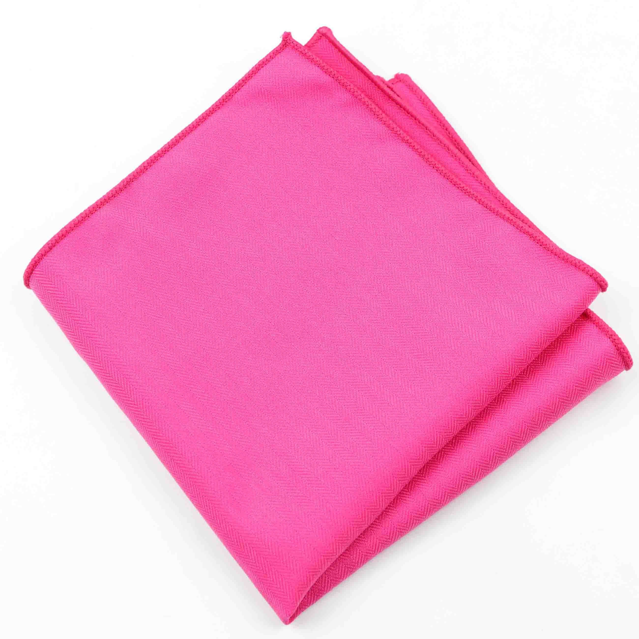 Solid Colour Cotton Handkerchief GR Pink 