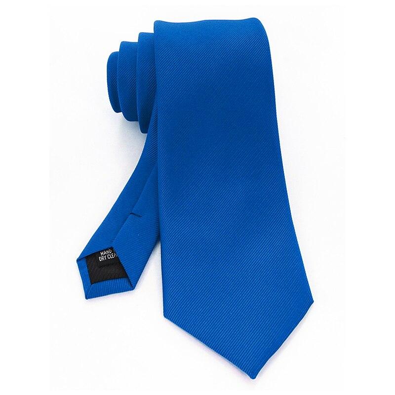 Solid Silk Twill Tie GR Blue 