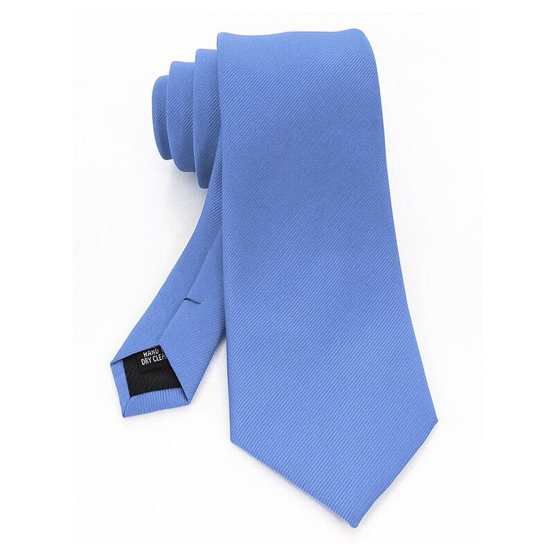 Solid Silk Twill Tie GR Light Blue 