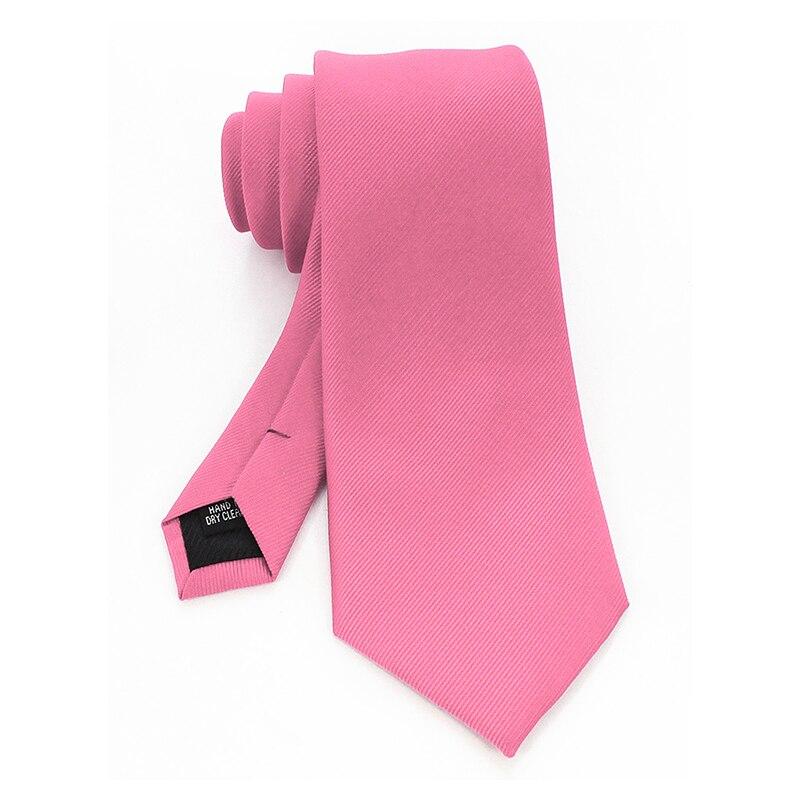 Solid Silk Twill Tie GR Pink 