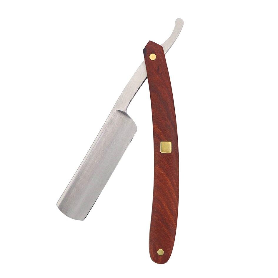 Straight Razor With Wooden Handle Barber Kit | Gentleman Rules