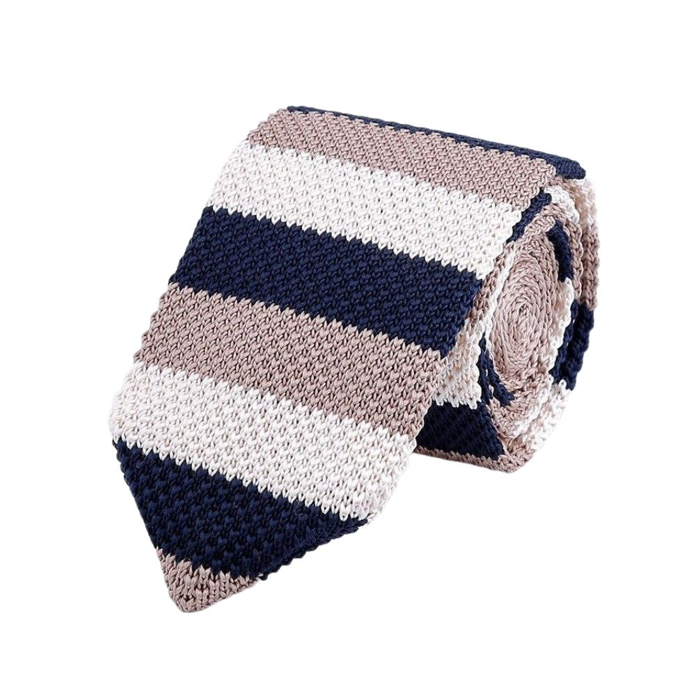 Striped Knitted Tie GR 
