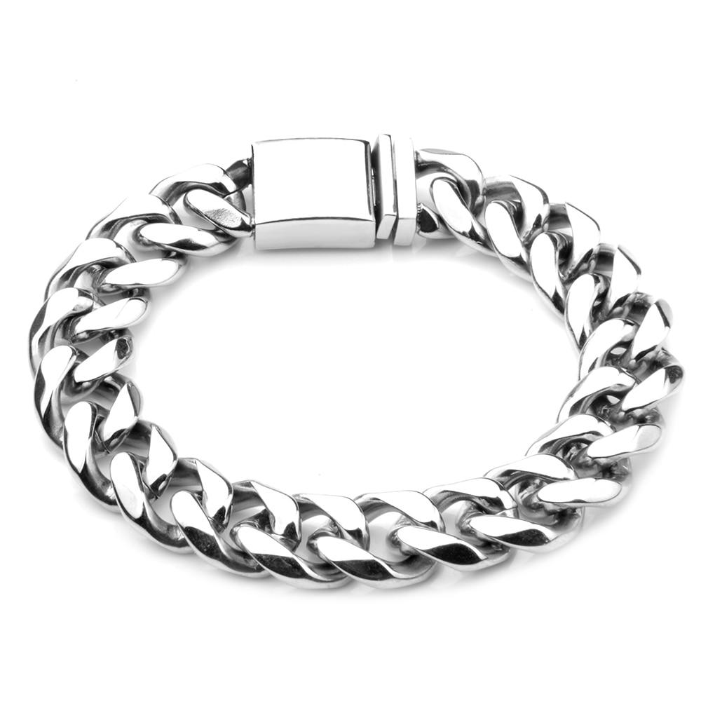 Sven Stainless Steel Chain Bracelet GR 