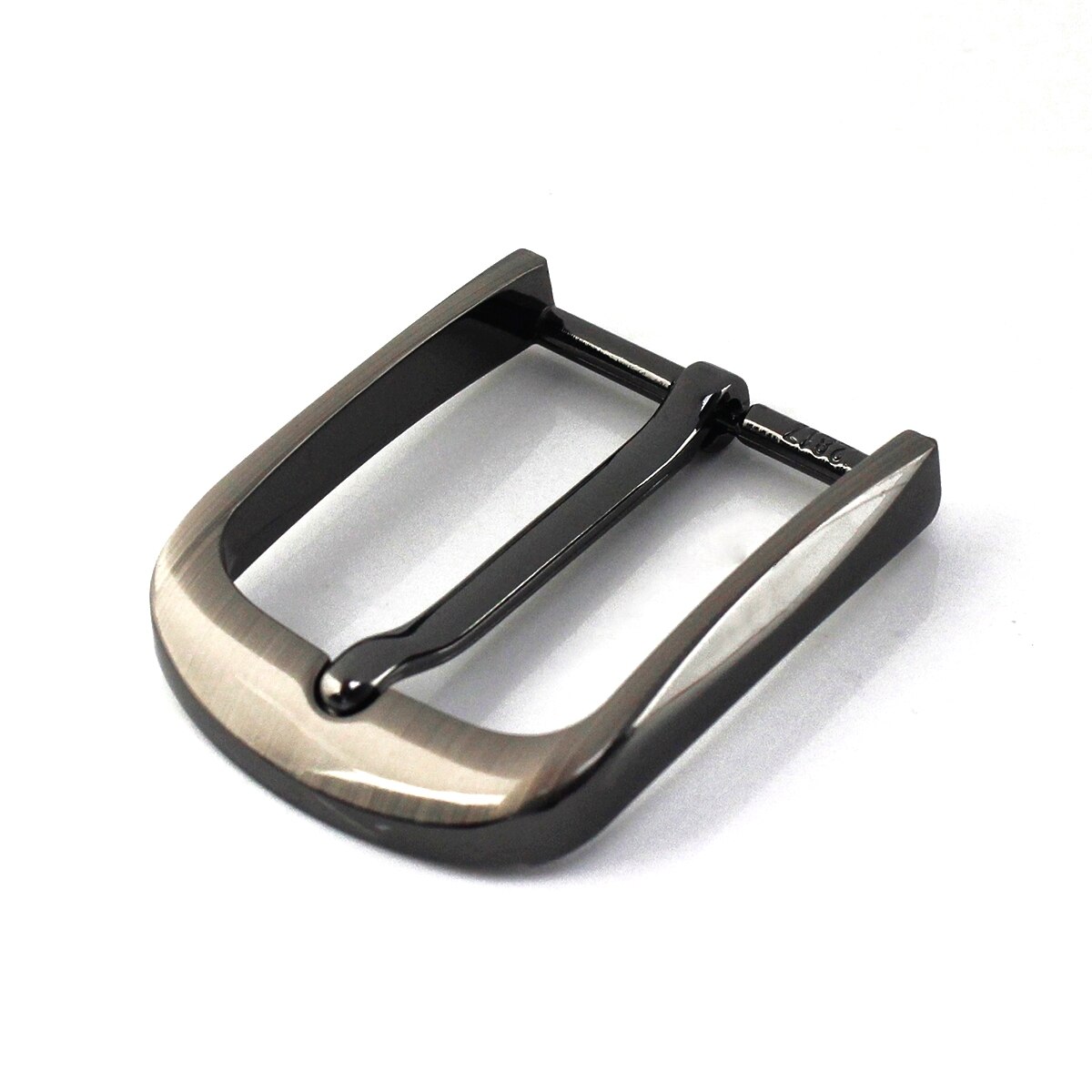 Tommaso 40 mm Solid Metal Belt Buckle GR Plating Brown 