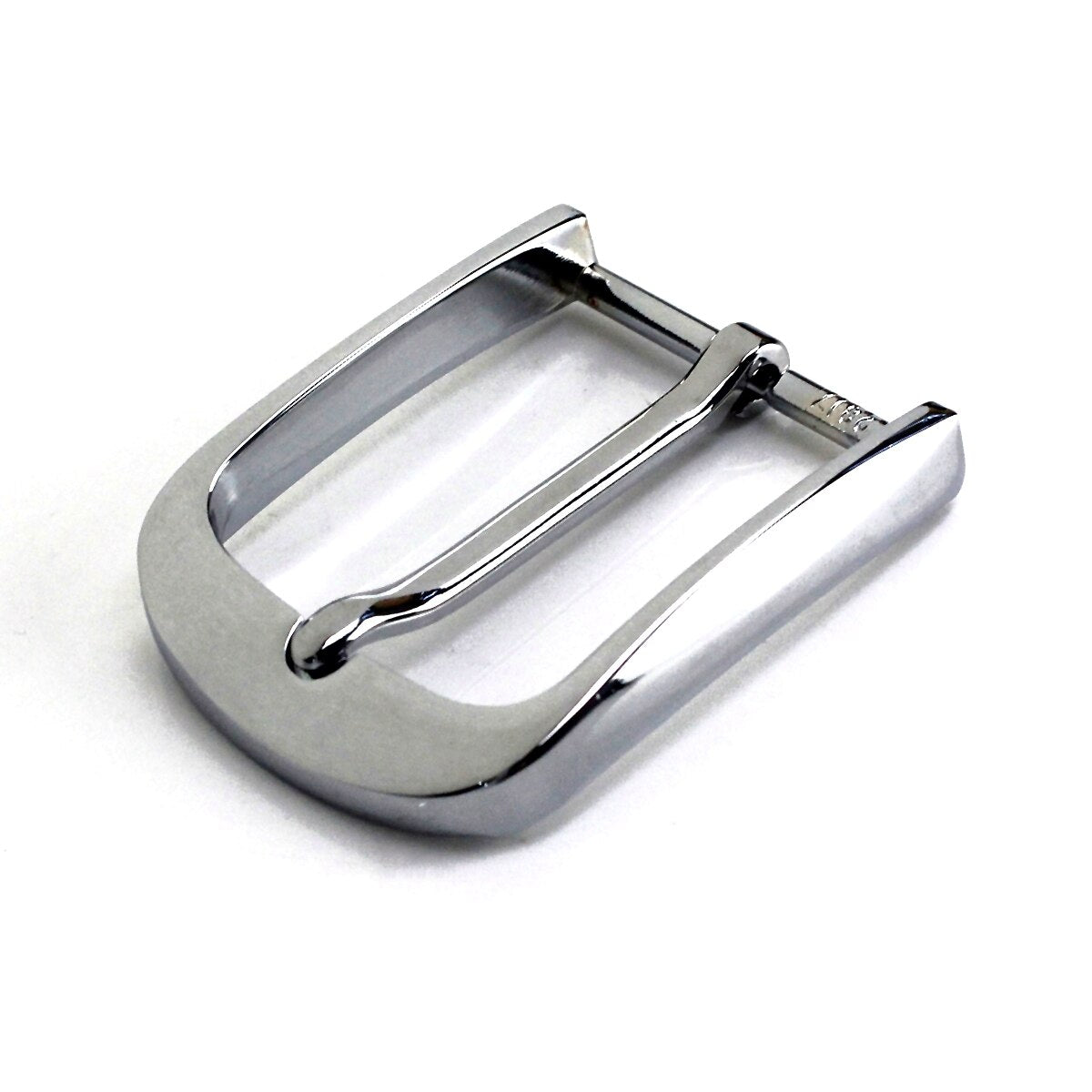 Tommaso 40 mm Solid Metal Belt Buckle GR Silver 