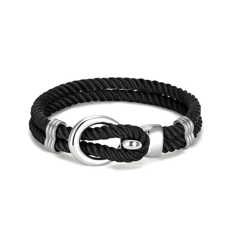 Treviso Rope Bracelet GR Black 