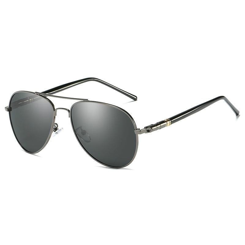 Varadero Karl Polarized Aviator Sunglasses GR Gun Metal 